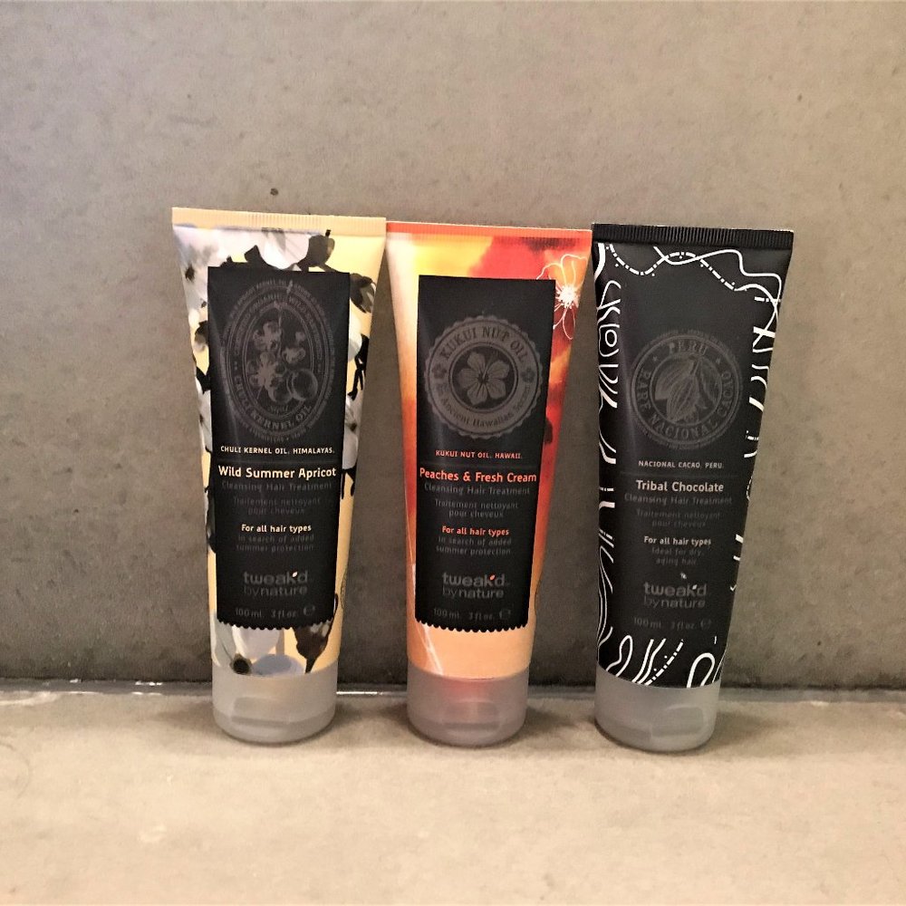Tweak'd by Nature Cleansing Hair Treatment Trio, 3 fl oz/ea, All Hair Types